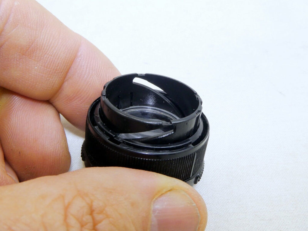 Lens 2X adapter 23mm OD 30mm OD plastic unknown brand