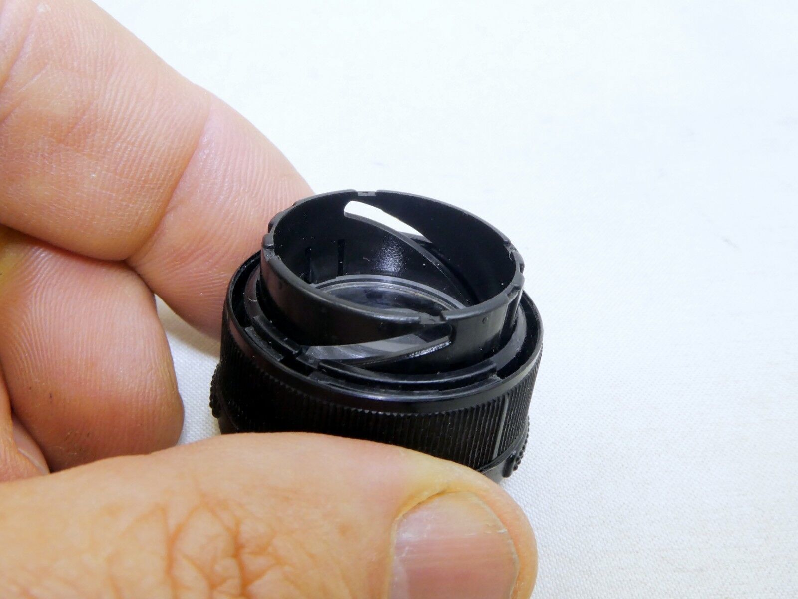 Lens 2X adapter 23mm OD 30mm OD plastic unknown brand