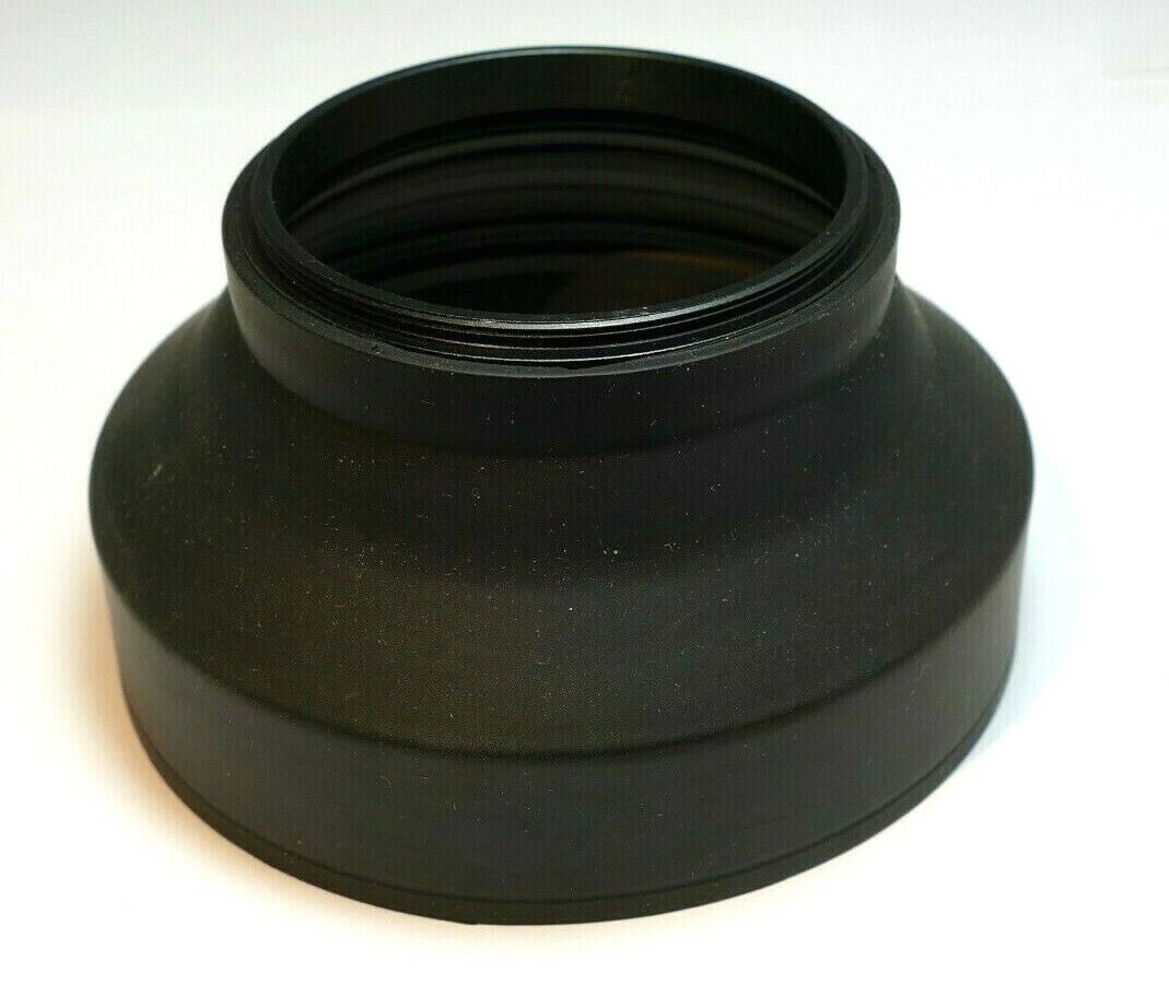 58mm Rubber Lens Hood Shade collapsible 3-way telephoto wide angle