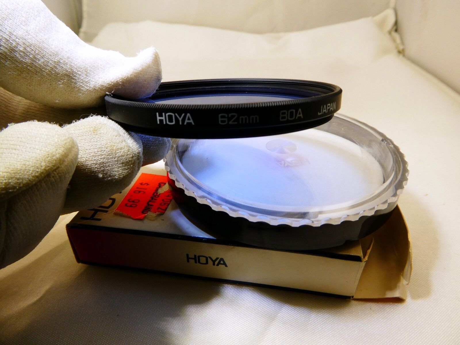 Hoya 80A Blue Lens Filter made in Japan Boxd