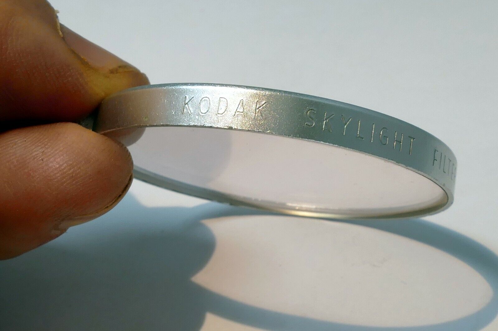 Kodak Wratte Series 7 VII 50.8mm filter drop in 1A Color Conversion warming sky