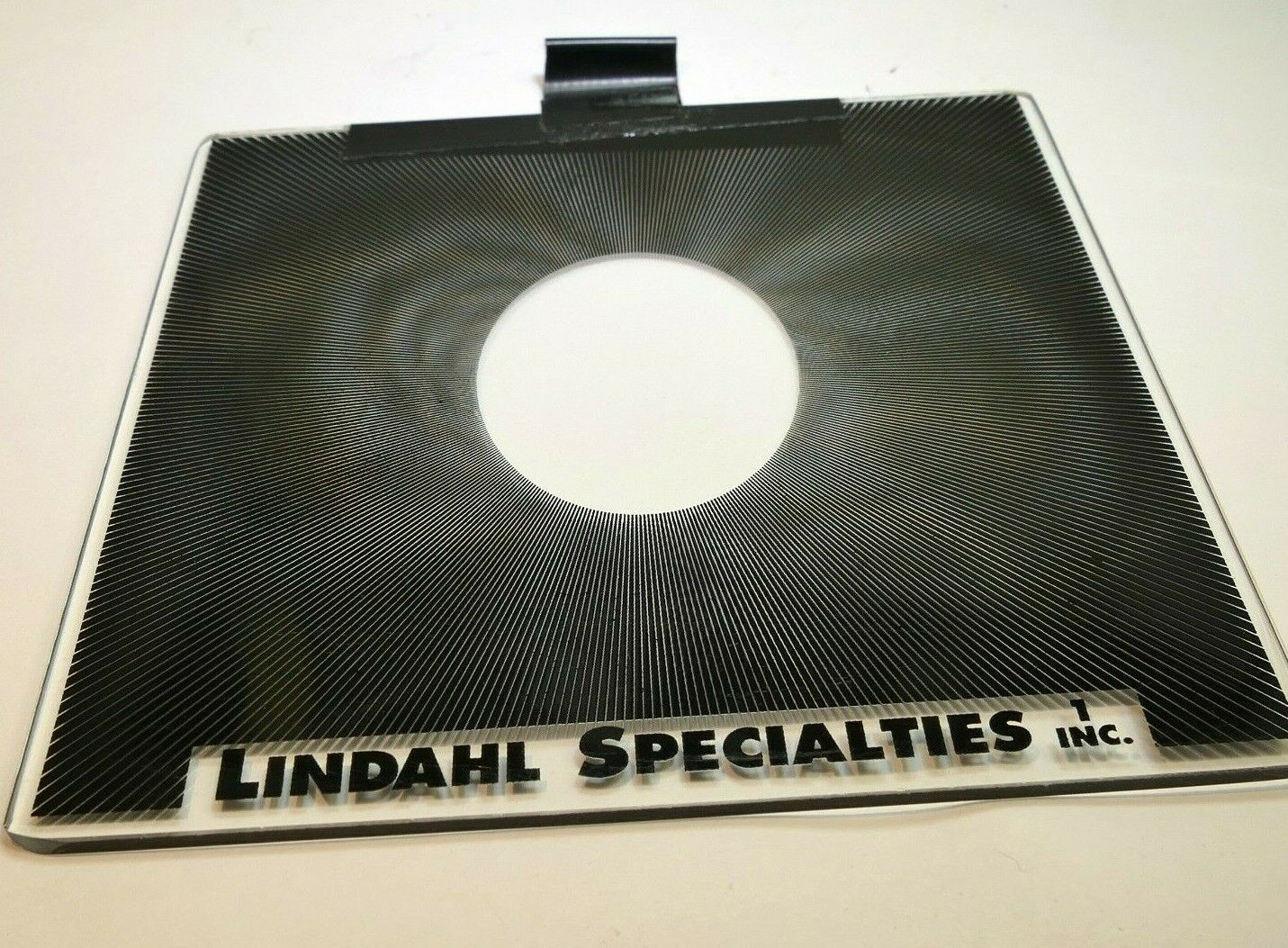 Lindahl 4.5X4.5" Center Spot Portraiture Neutral Density Vignette Glass Filter 
