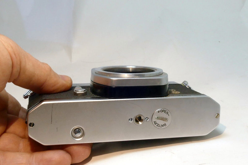 Pentax Spotmatic SP ASAHI Silver 35mm SLR Vintage Film Camera