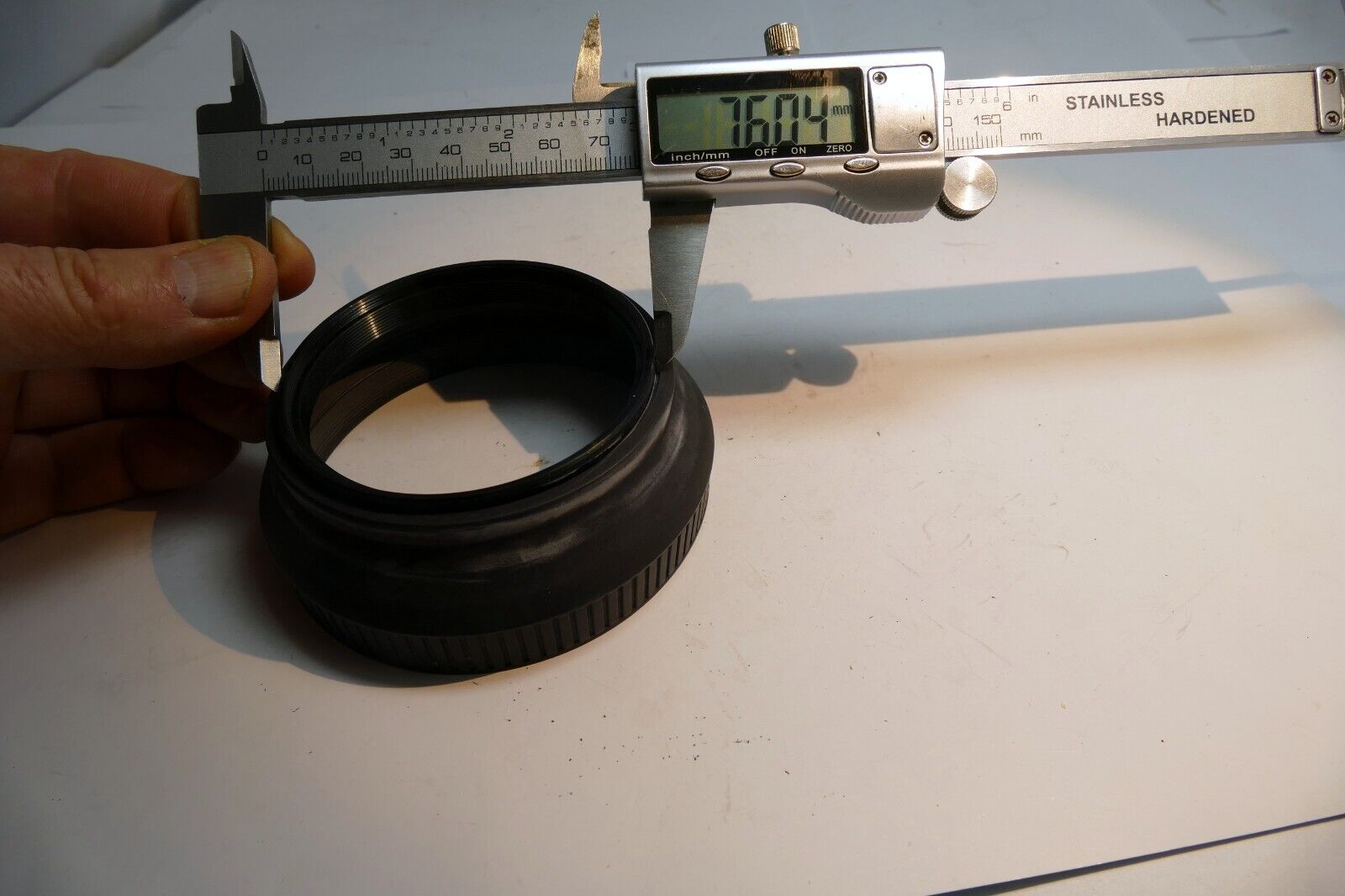 75mm Lens Hood Shade threaded vintage 74mm