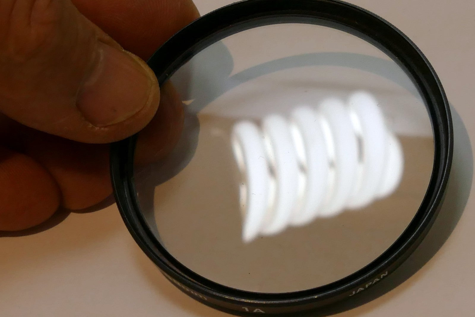 Optex 58mm lens filter 1A skylight  made in Japan
