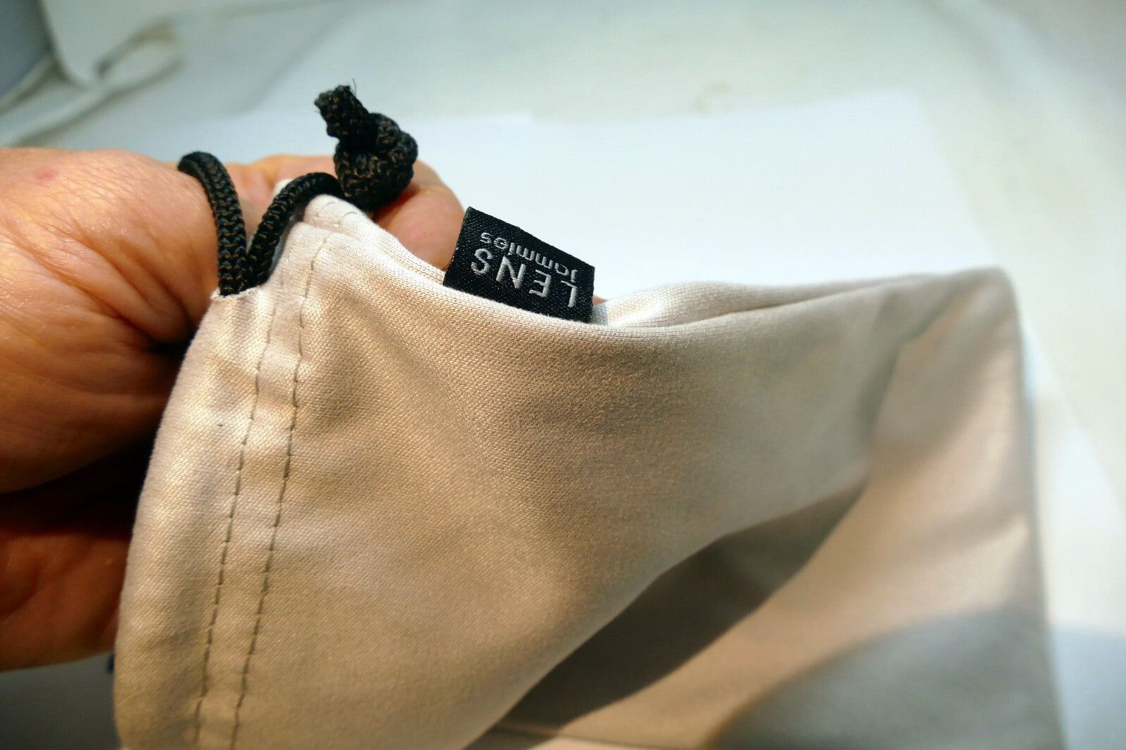 Jammies Microfiber Drawstring Bags Case Soft Pouch for 24-70mm lens - medium