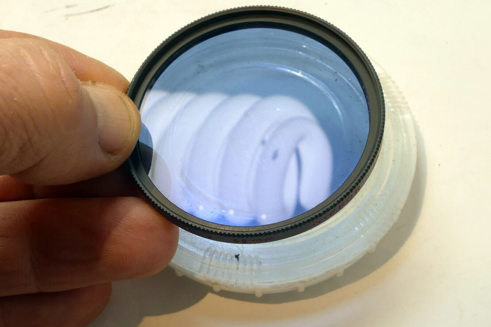 Nikon B12 52mm Filter Japan Nikkor cooling blue - Genuine  OEM