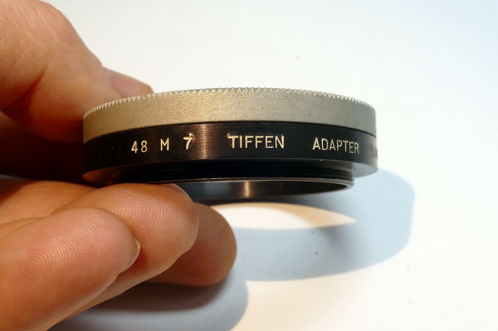 48mm screw in type to series 7 VII ring metal adapter ring filter holder TLR