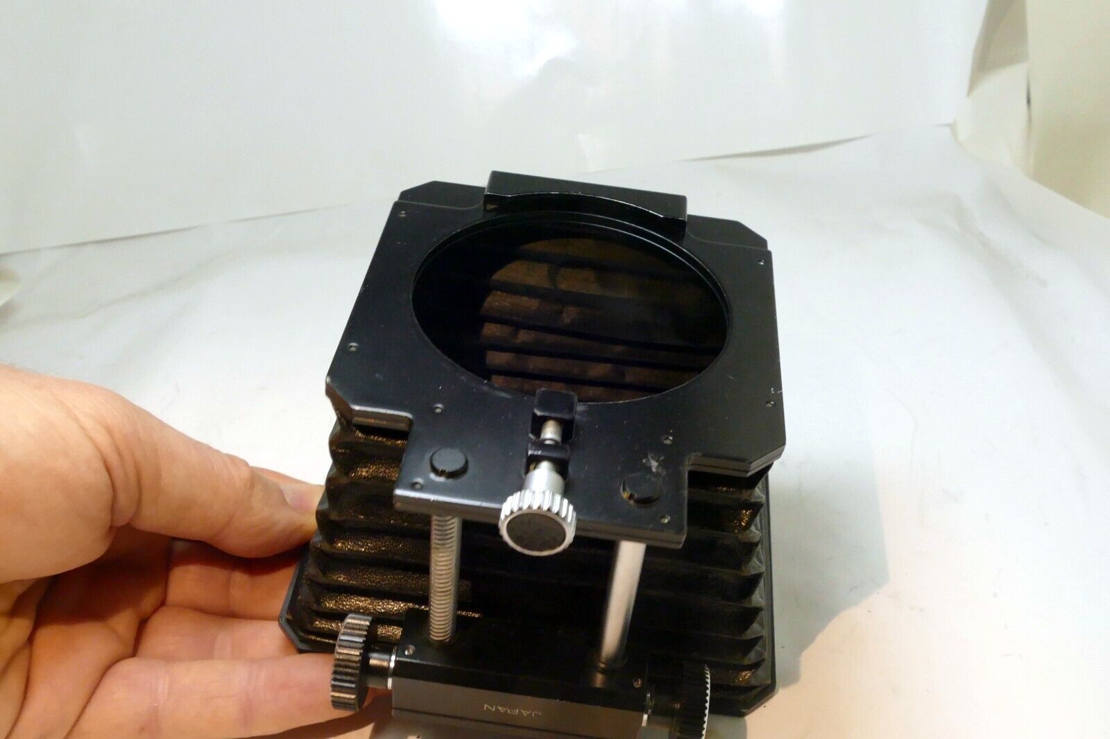 Bronica Lens Hood Shade bellows 150mm 250mm ETRs i 645 - missing lens ring