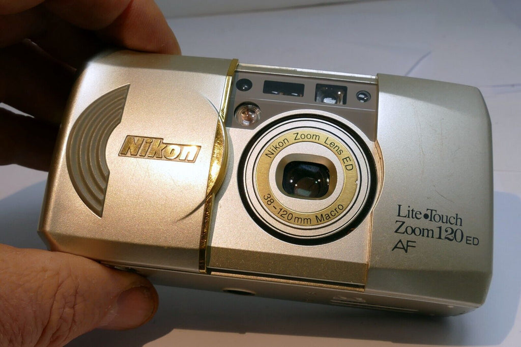 Nikon Lite Touch Zoom 120 ED AF Film Camera - Untested AS IS as found
