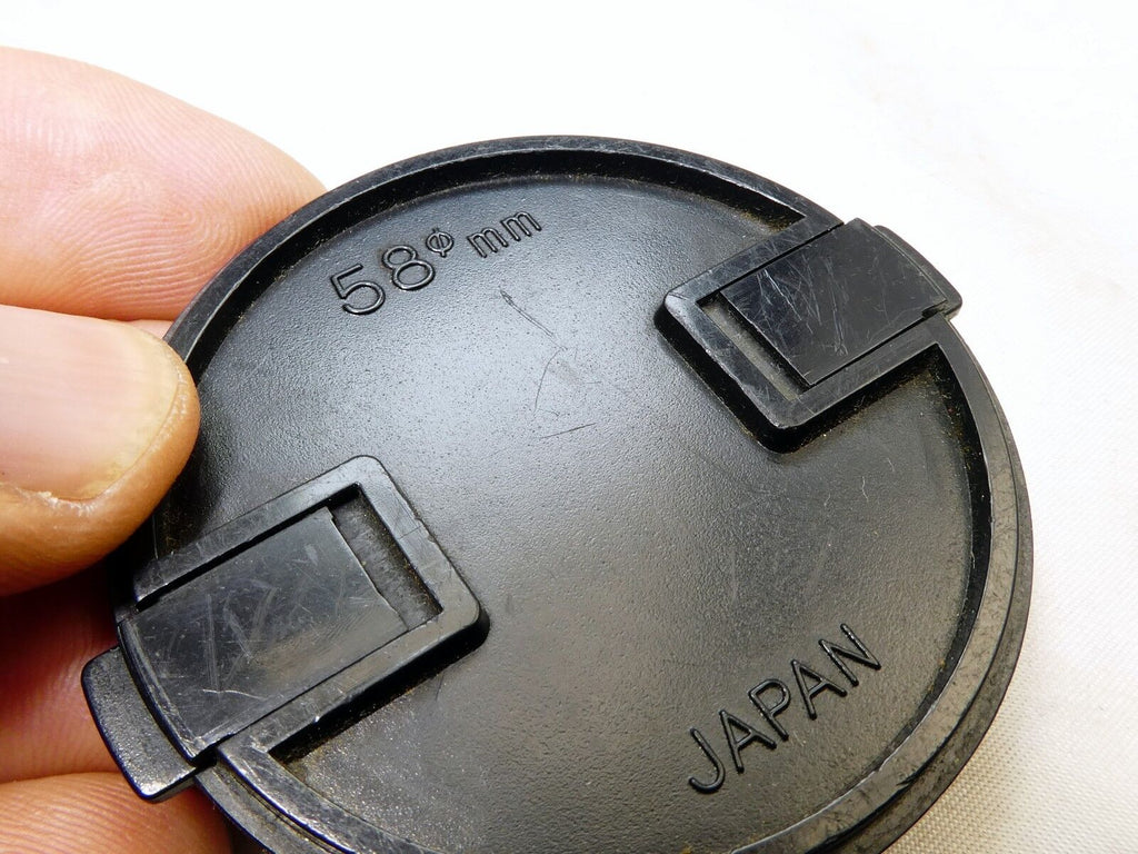 Seikanon 58mm snap on type Lens Front Cap for 70-300mm AF macro f4-5.6 DL Tele