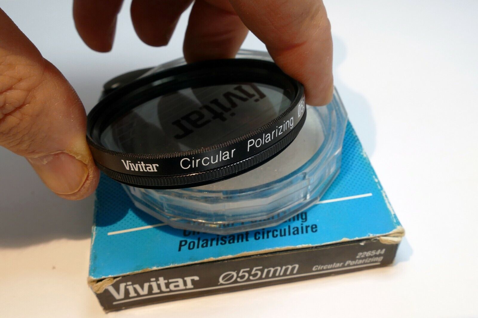Vivitar 55mm Polarizing Circular Polarizing C-PL Camera Lens Filter