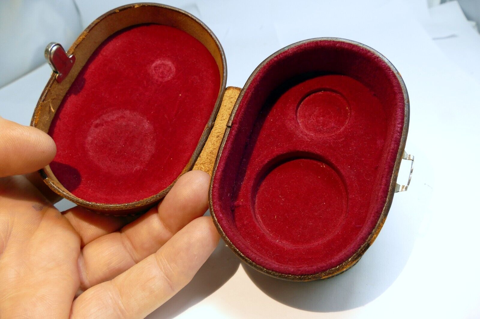 Leather Case for Canon 35mm f2.8 LTM  Lens rangefinder Serenar