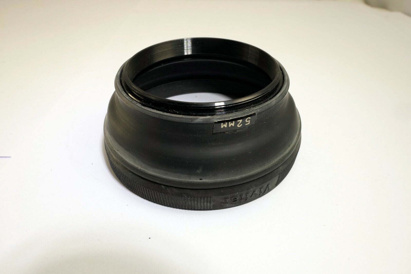 Vivitar 52mm Collapsible Rubber Lens Hood Shade double threaded 50mm f1.8 lens