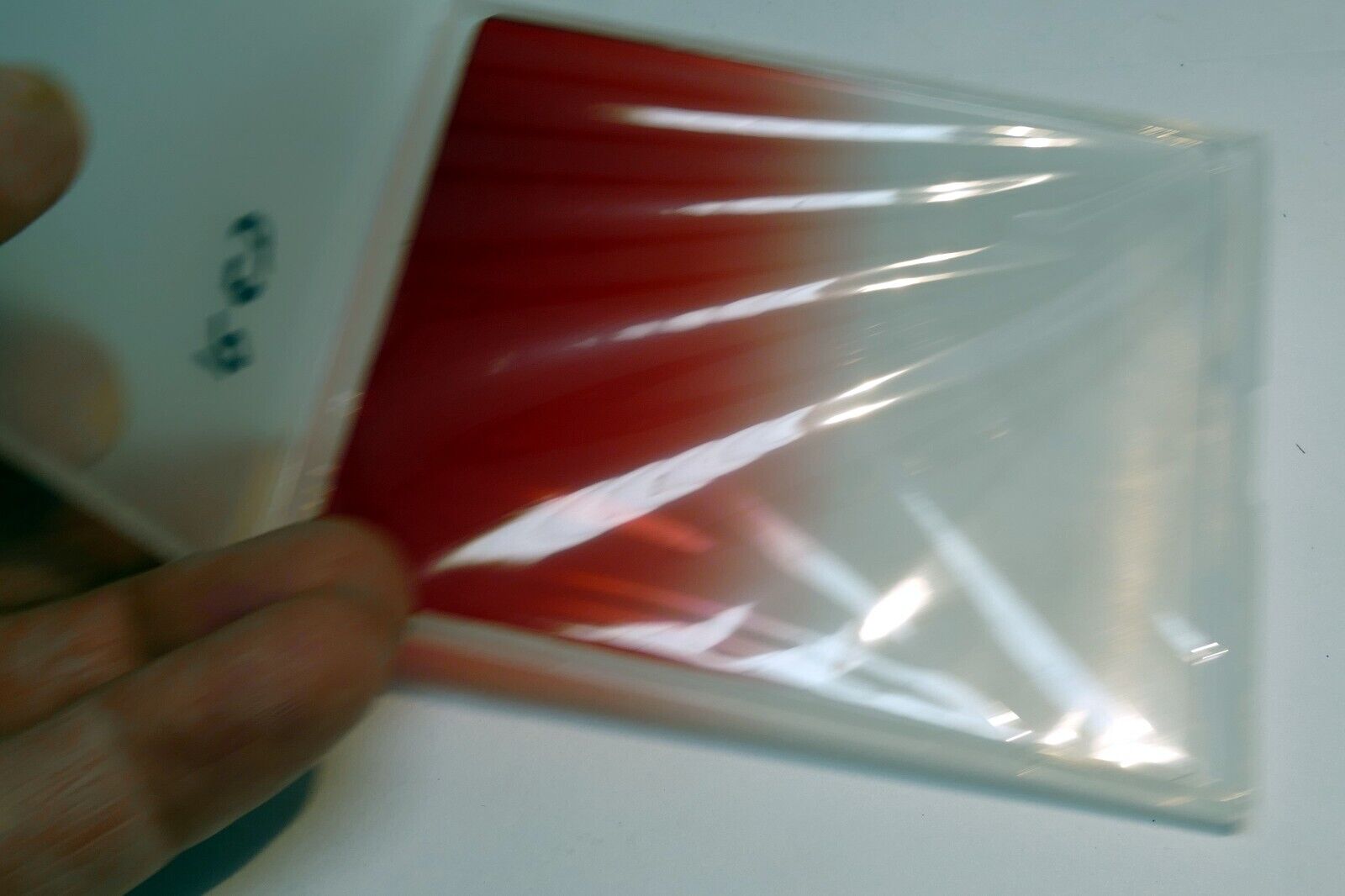 RED color Graduated Gradual Filter 84X95mm square drop in for Cokin M  P system