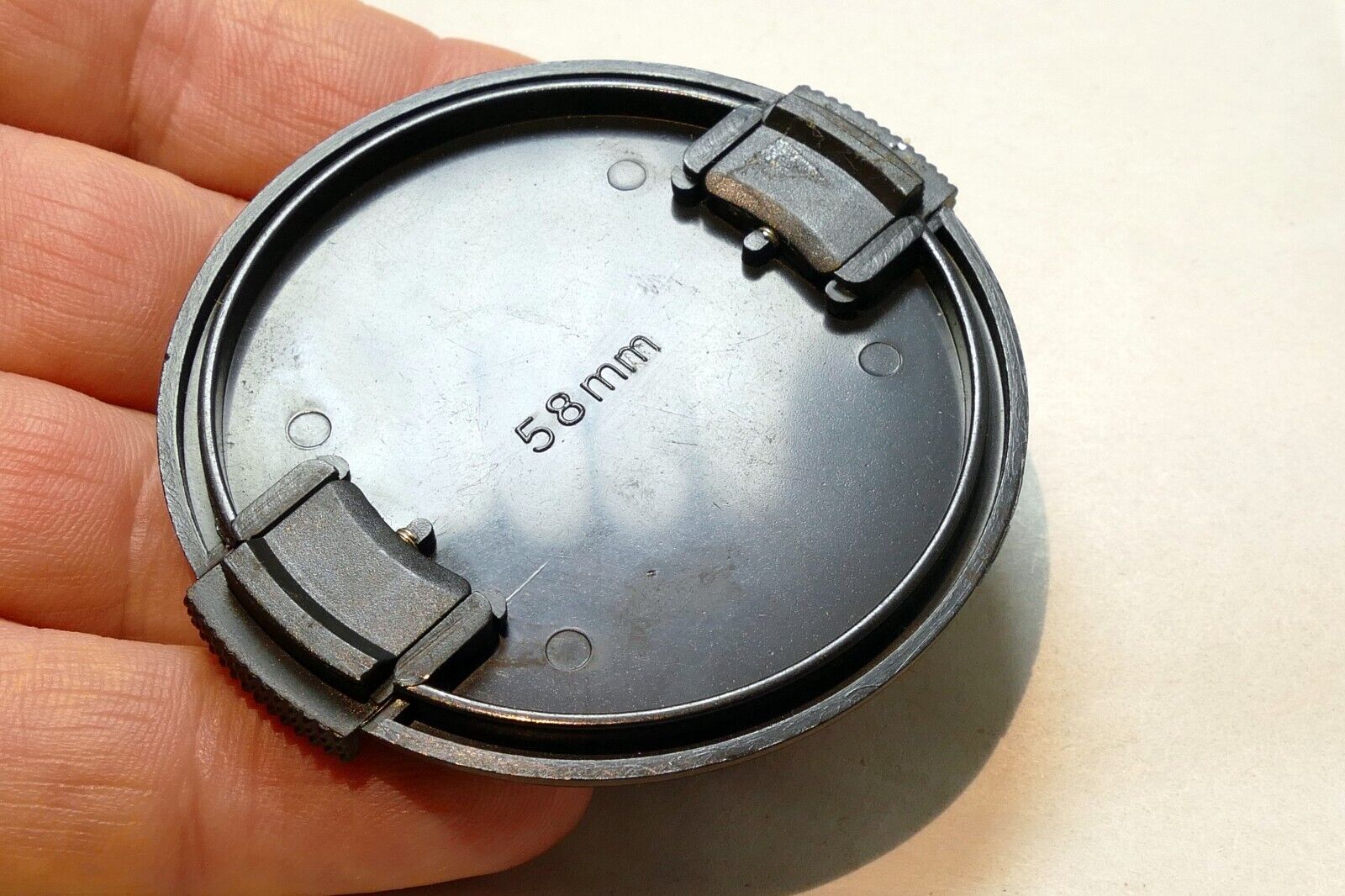 Lens Front Cap 58mm for 50mm f1.4 vintage snap on type