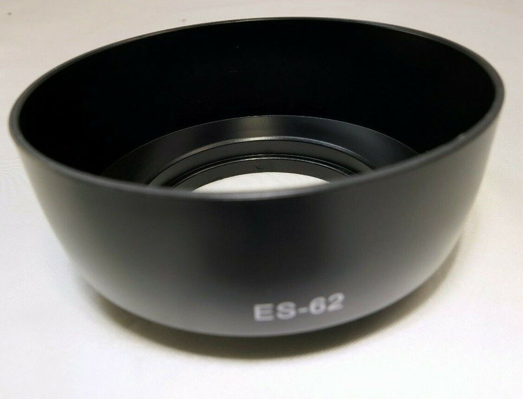 Aftermarket ES-62 52mm Lens hood lens screw in for 50mm f1.8 EF II FD threaded