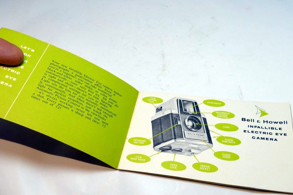 How to use Bell & Howell Infallible electric eye camera quick guide