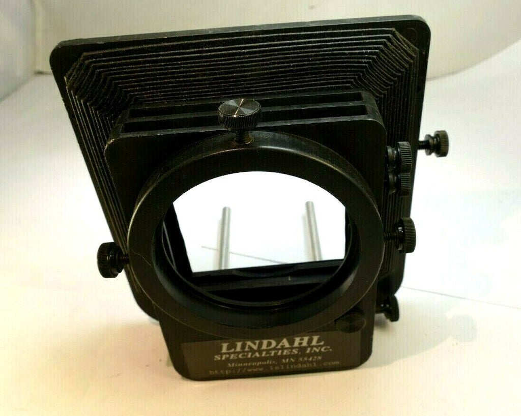 Lindahl Bellows Hood Vignetter System Double Slot 3" square filter