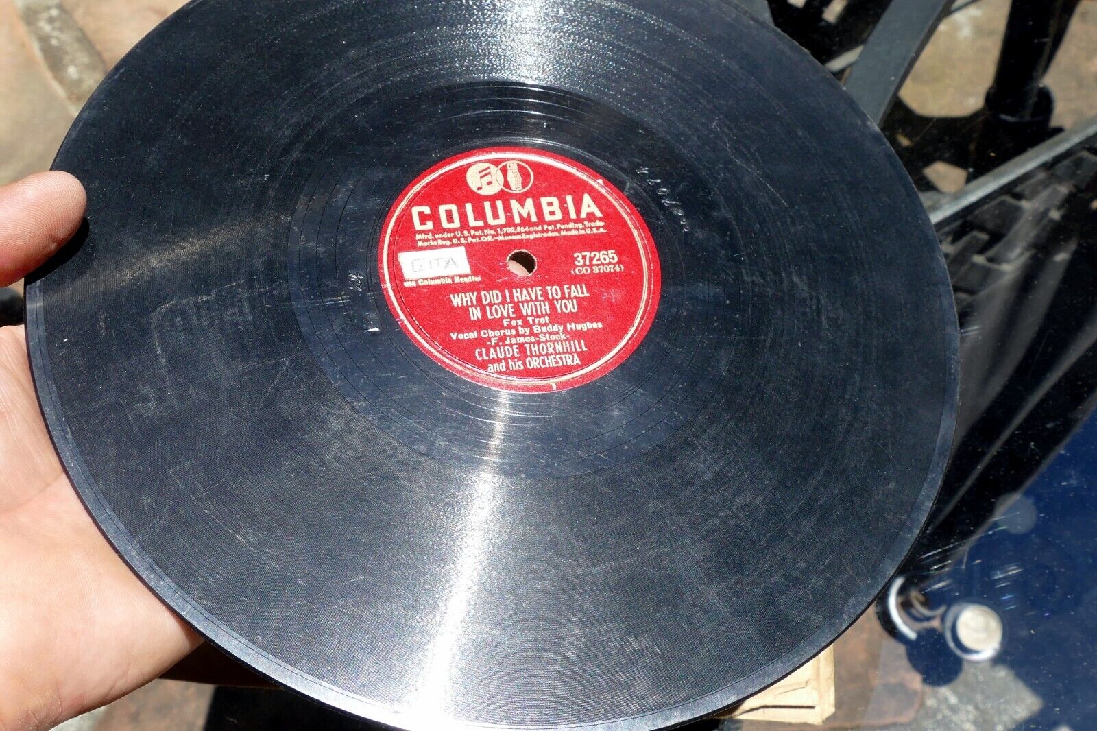 10" Claude Thornhill And His Orchestra Far Away Island Why Did Fall 37265 1947