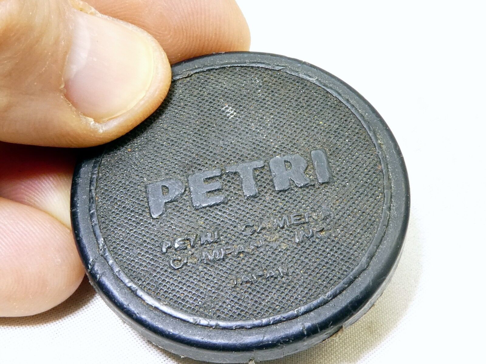 Petri 42mm ID Plastic Slip on Lens Front Cap enlarger