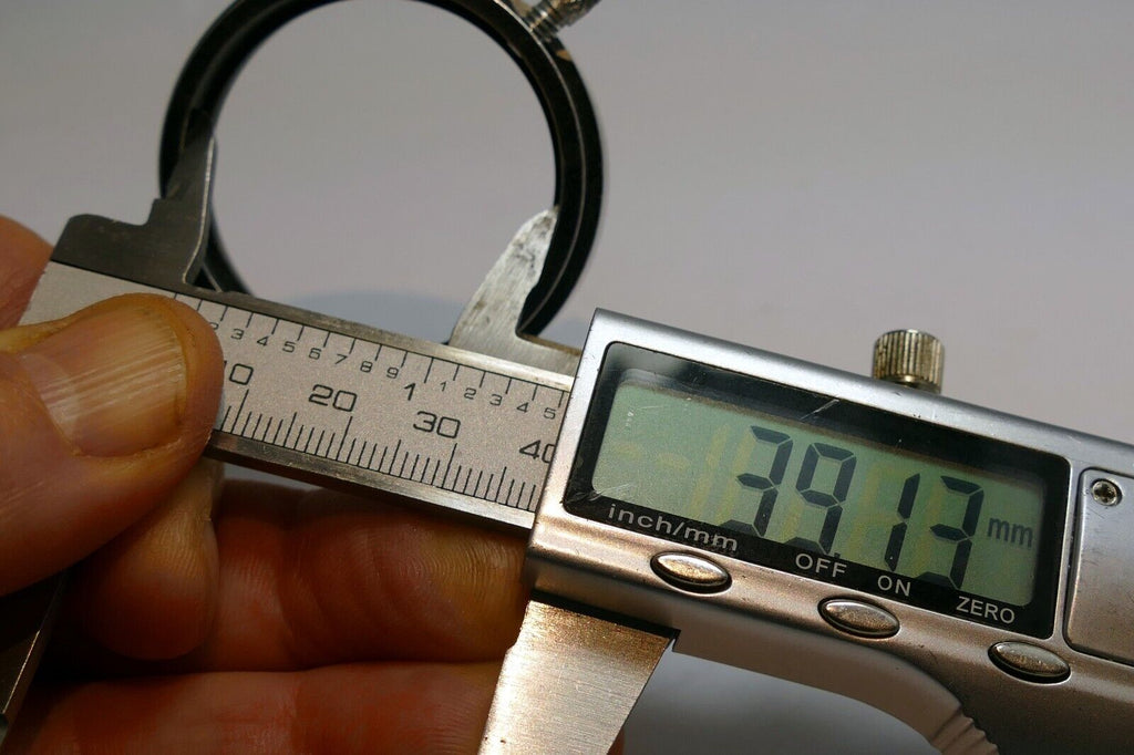 39mm to 44.5mm series VI 6 holder adapter w/ retaining ring # 614 - slip on type