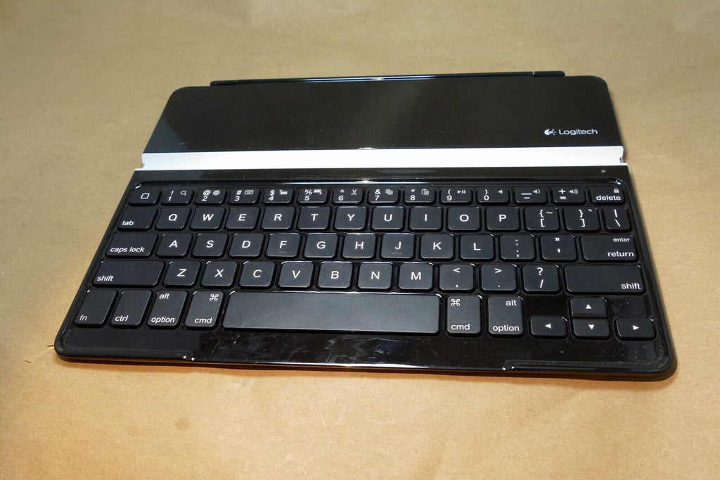 Logitech Y-R0032 Black Bluetooth Wireless Slim Tablet QWERTY Keyboard for iPad
