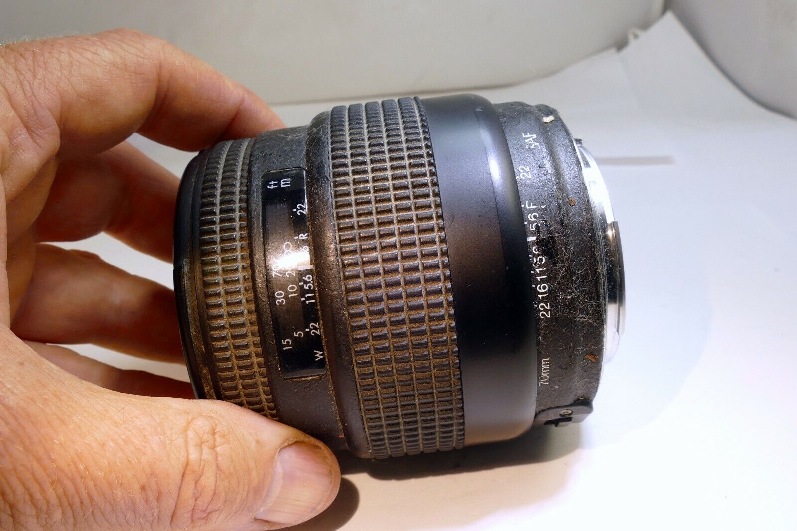 Quantaray 70-210mm f4-5.6 AF Lens for Canon EF - AS IS for arts repair error 99