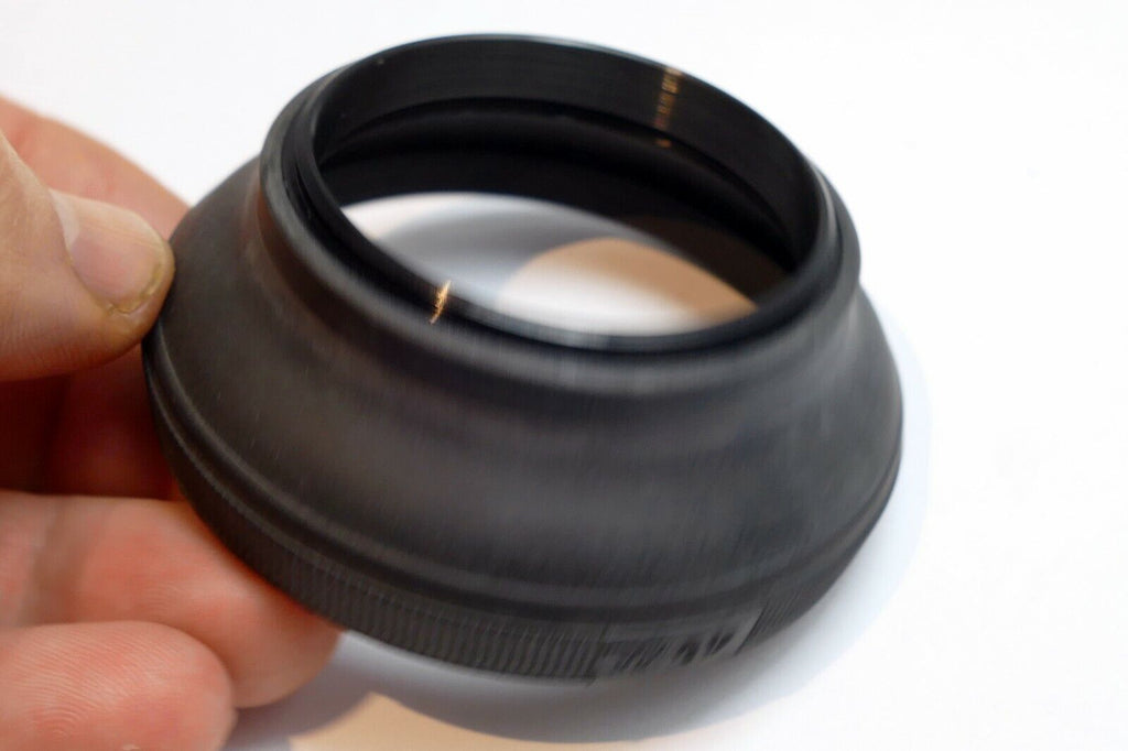 49mm Rubber Collapsible Lens Hood Shade screw in for 50mm f1.7 f1.8 normal