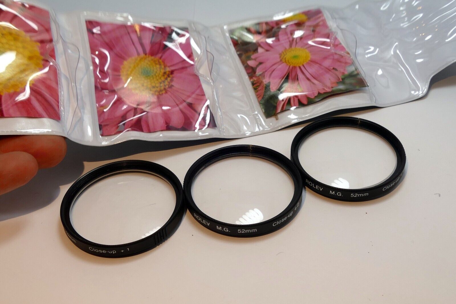 Rolev 52mm kit +1, +2, +4  Filters close up macro set lot