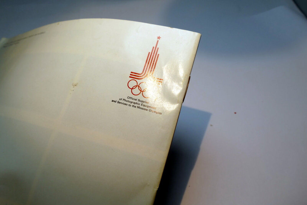 Nikon way to Photography Handbook camera Brochure Moscow Olympics 1979