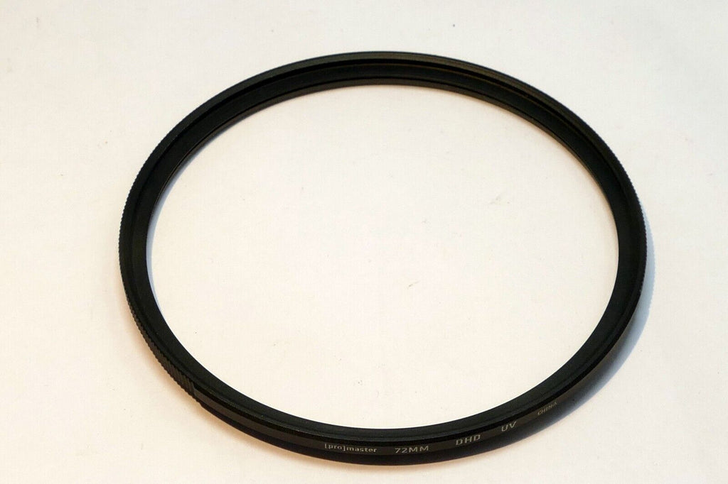 Promaster DHD  72mm UV Lens Filter Ultra Thin profile for wide angle digital