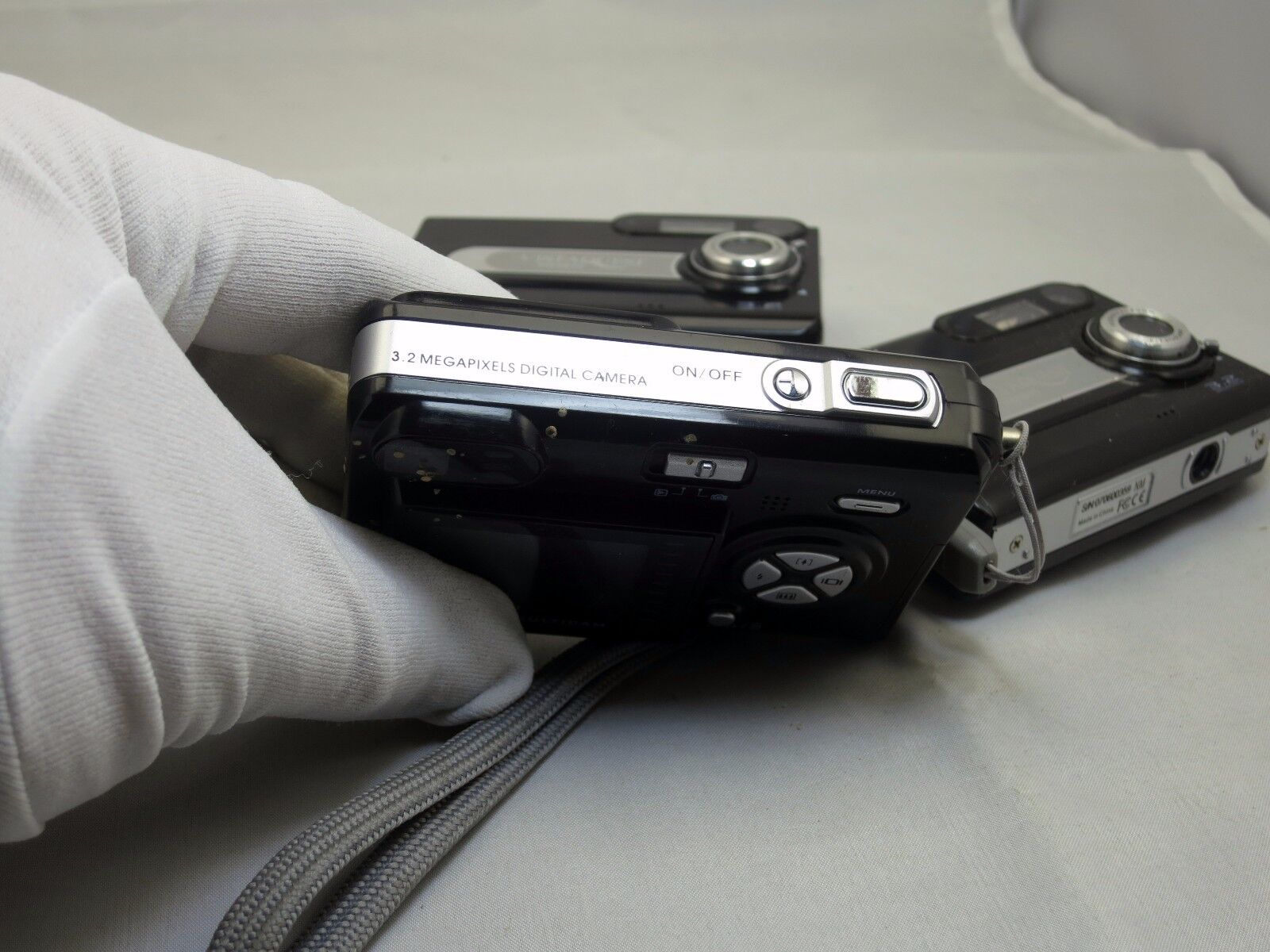 VistaQuest VQ 3015 camera for parts not working (lot of three)