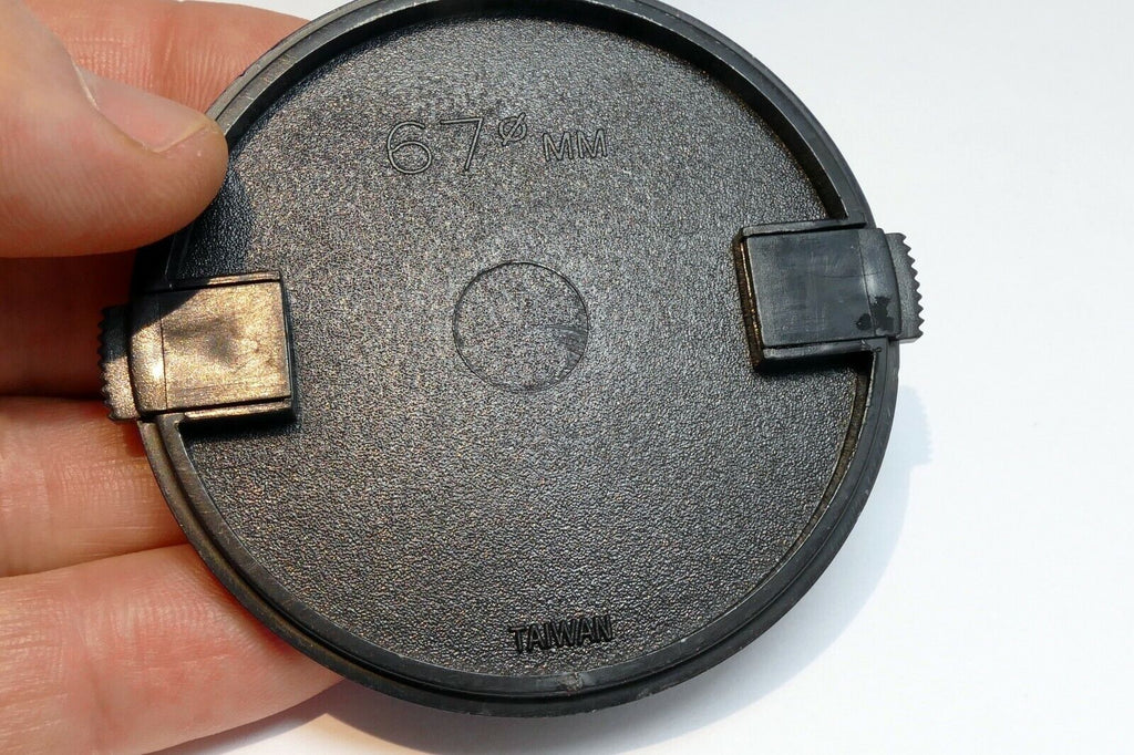 67mm snap on type Lens Front Cap black