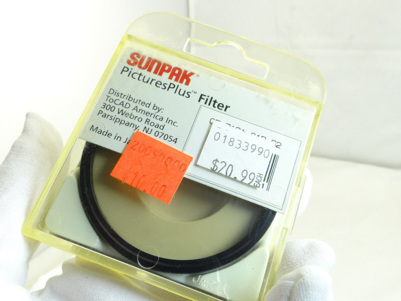 Sunpak 62mm 81B Warming Color Conversion Lens Filter Boxed
