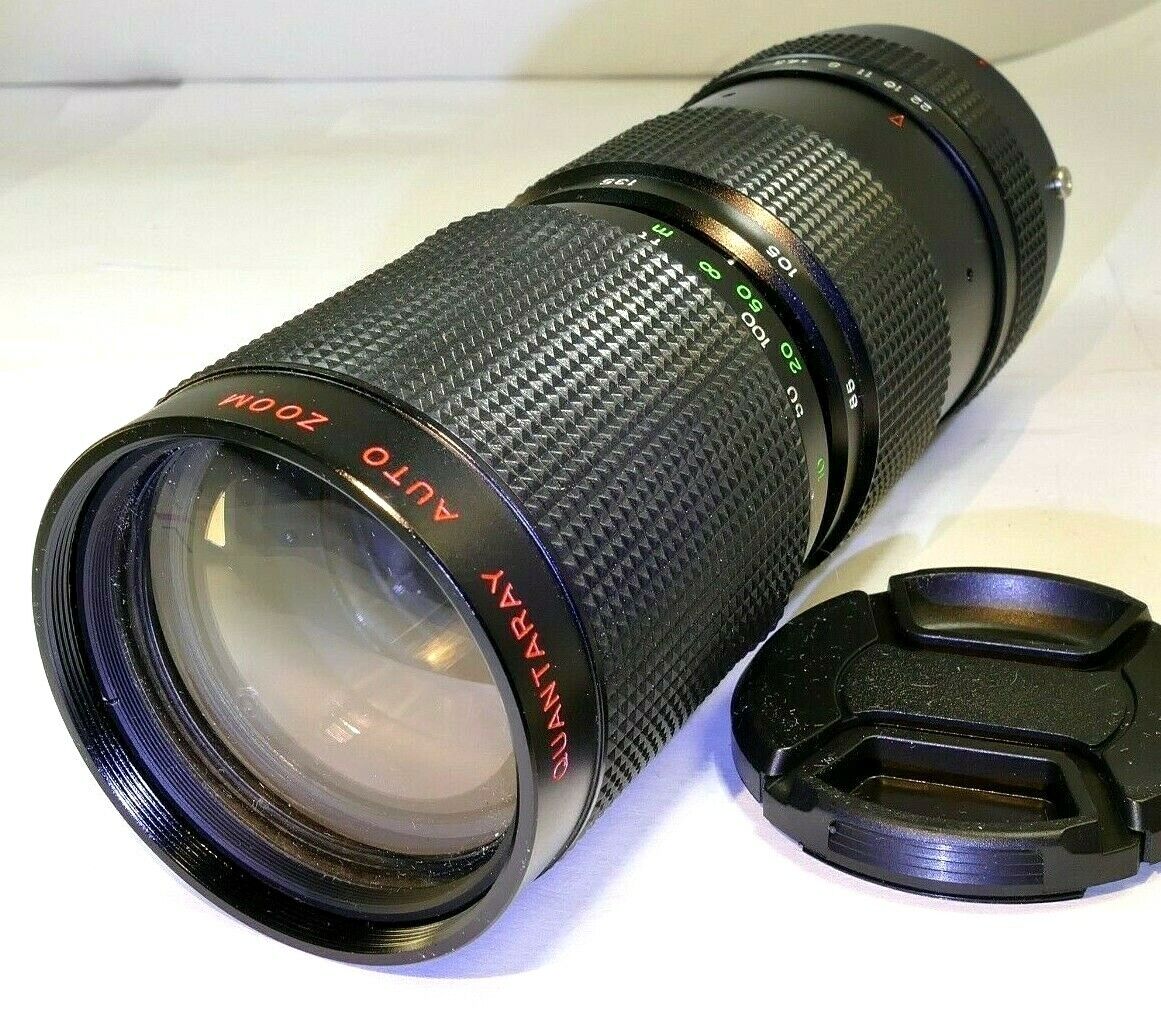 Quantaray 85-210mm f4.5 OM Lens  prime manual focus for OM-1 2n