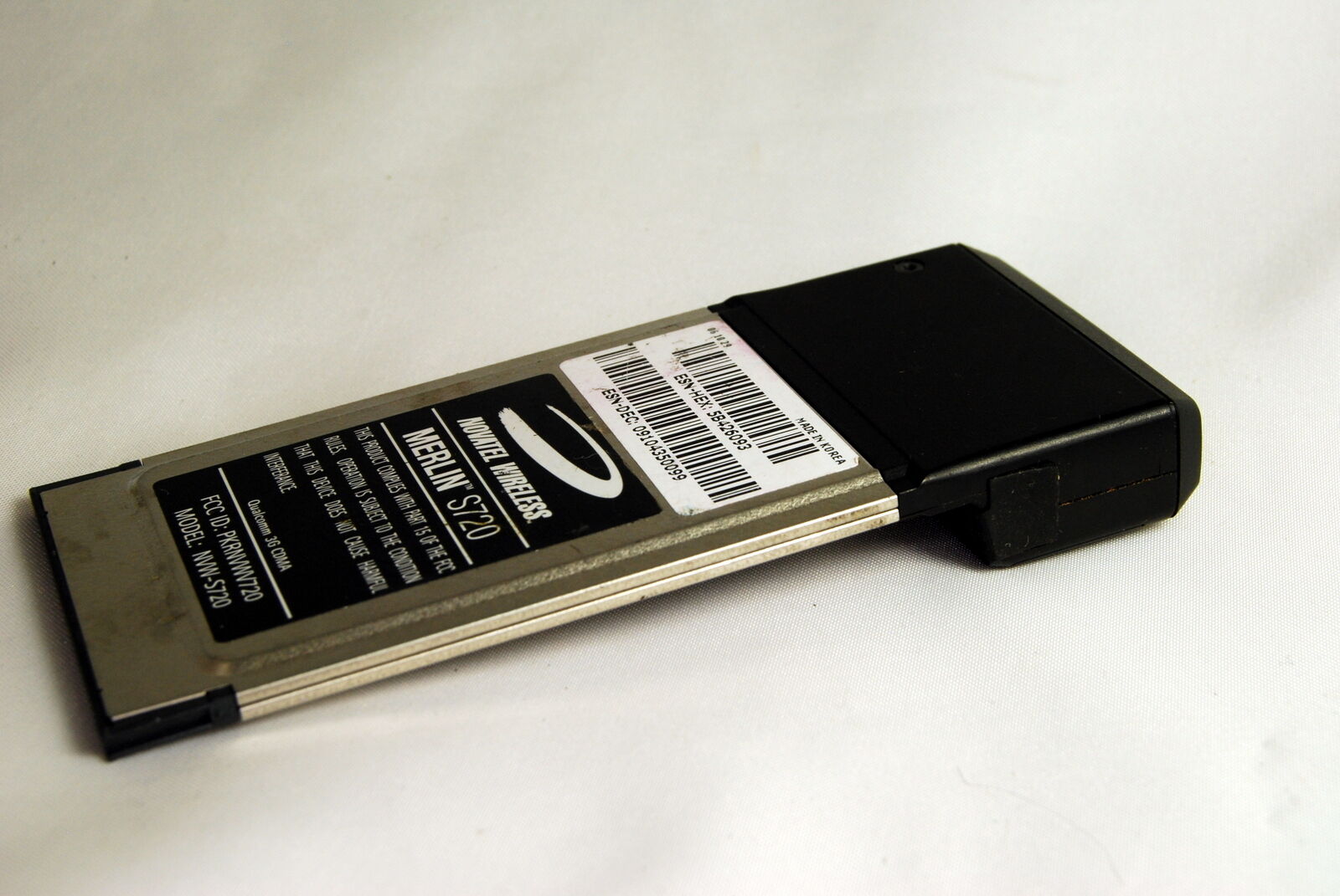 Sprint Mobile Broadband Card Novatel Wireless Merlin S720 WAN PC Card