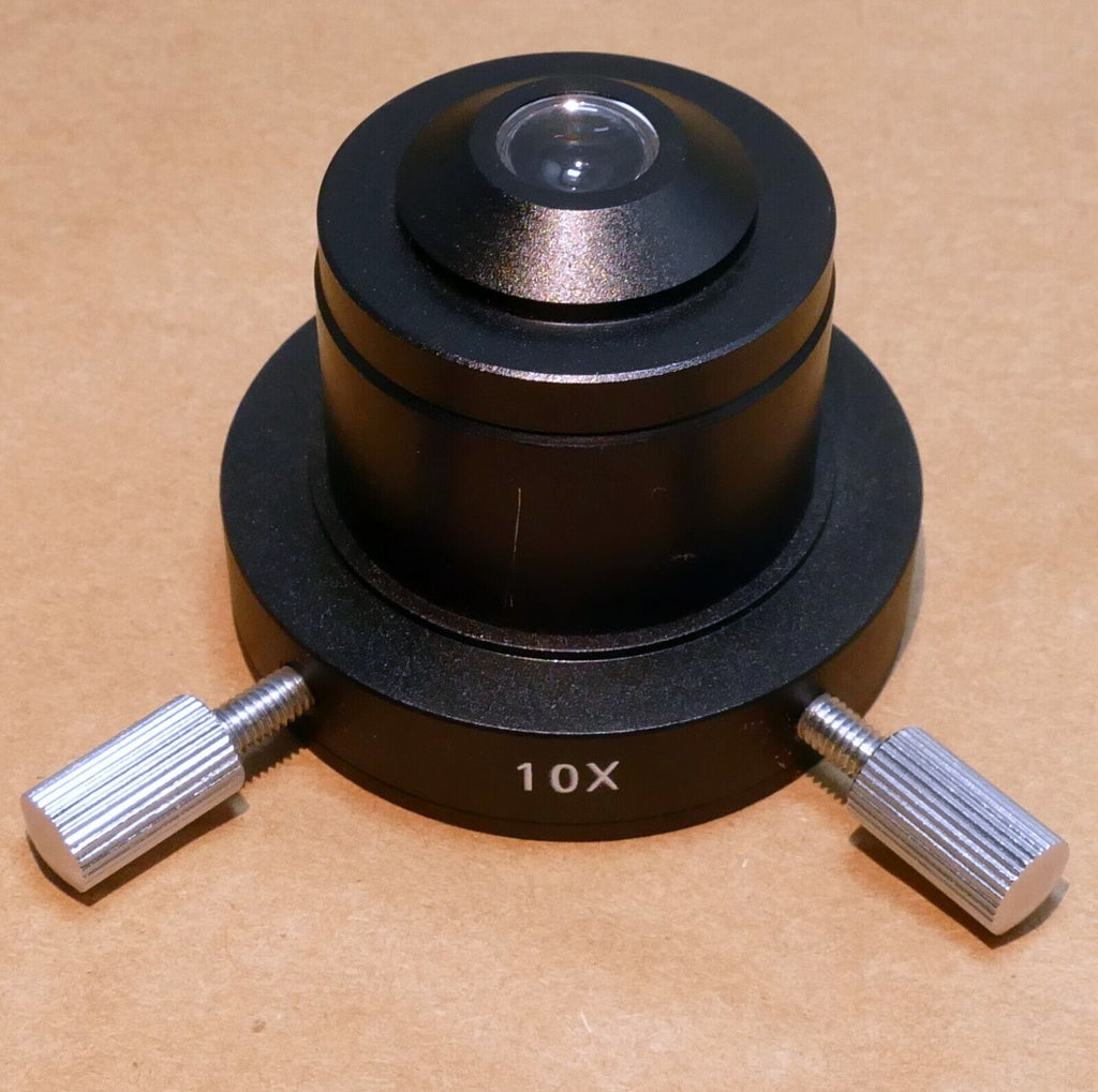 10X OIL contrast ring Darkfield Condenser for Compound Microscopes AmScope