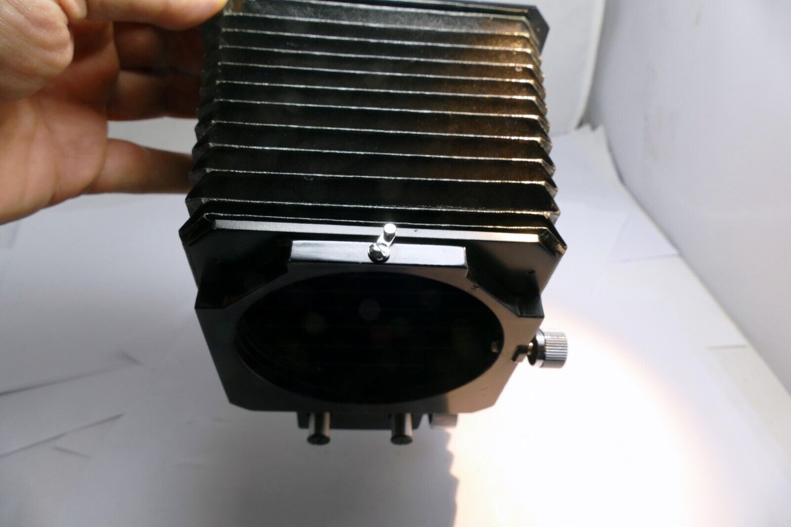 Mamiya 645 Pro Bellows Lens Hood (missing lens ring)