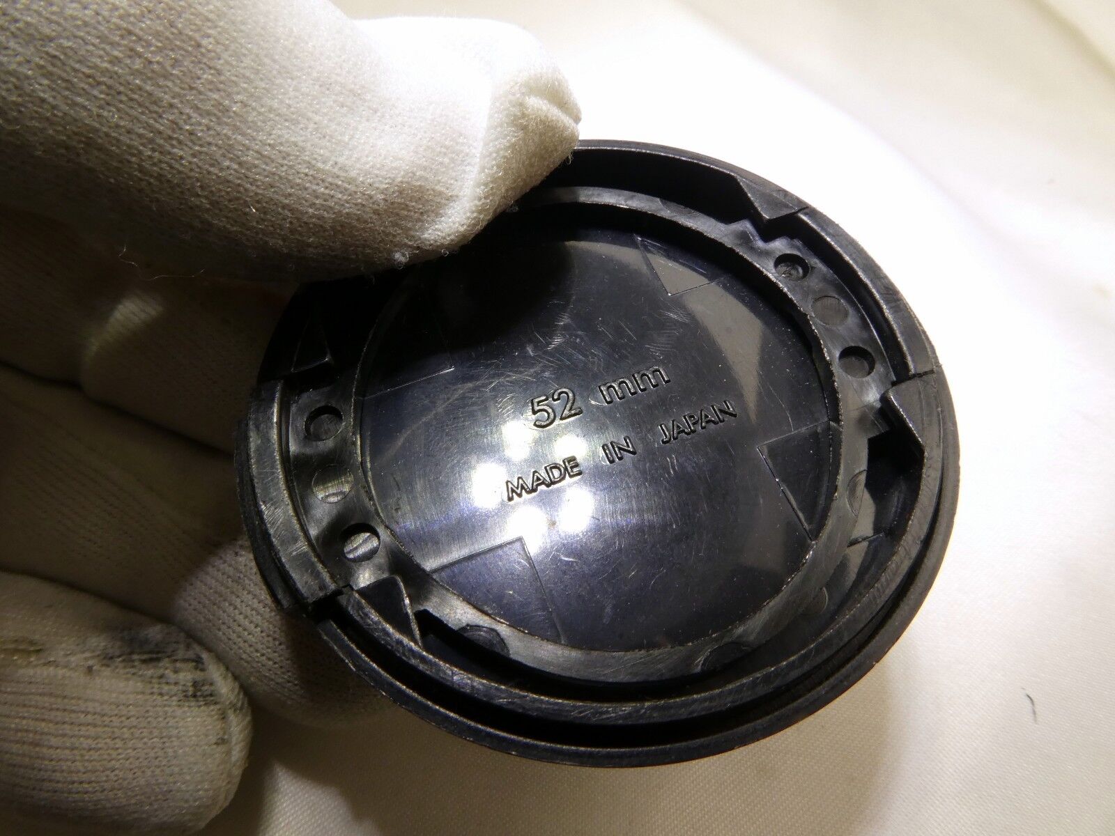 Quantaray 52mm Front Lens Cap Snap on type for