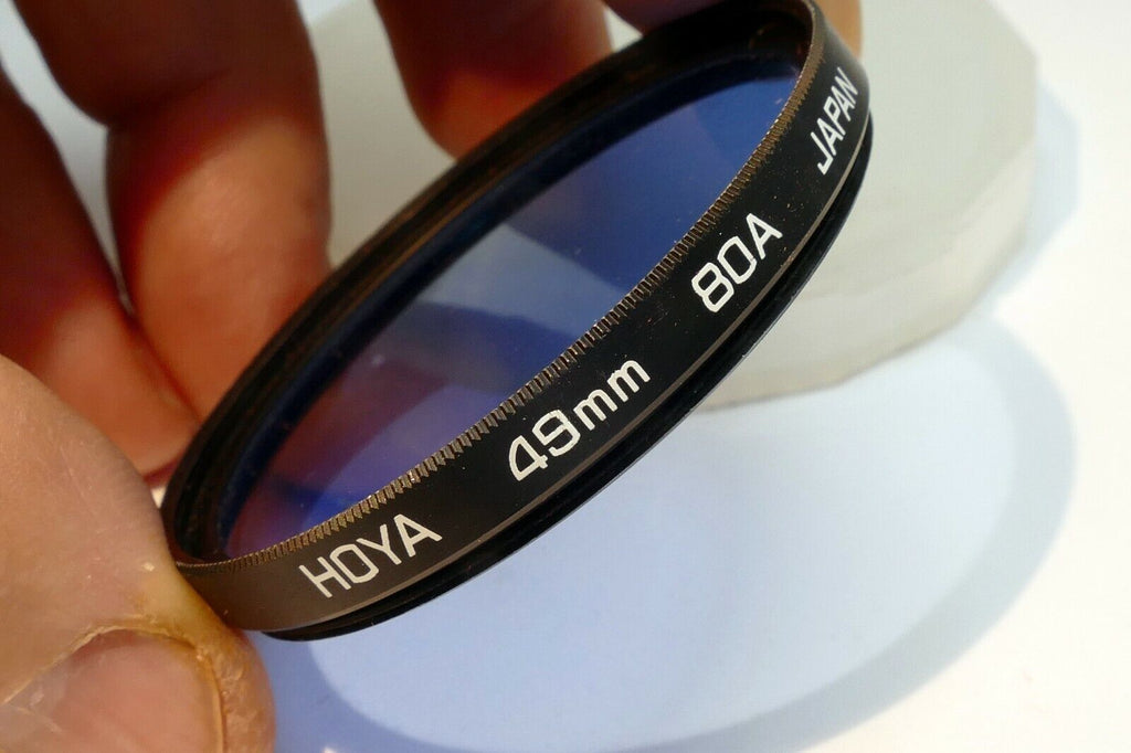 Hoya  80A 49mm Filter  Blue