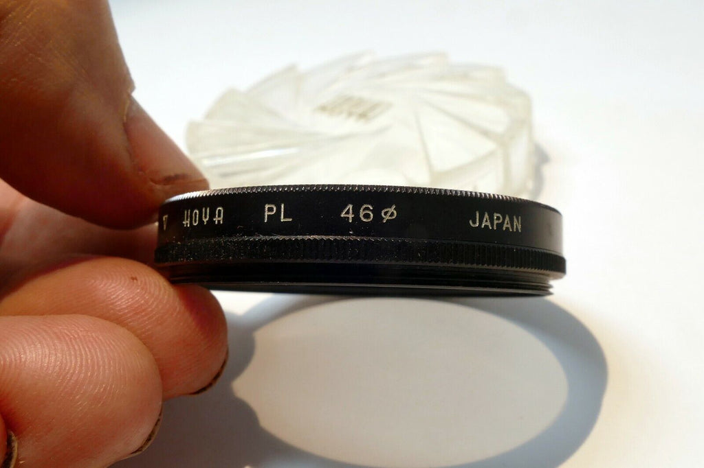 HOYA Lens filter screw in 46mm PL Polar polarizing linear