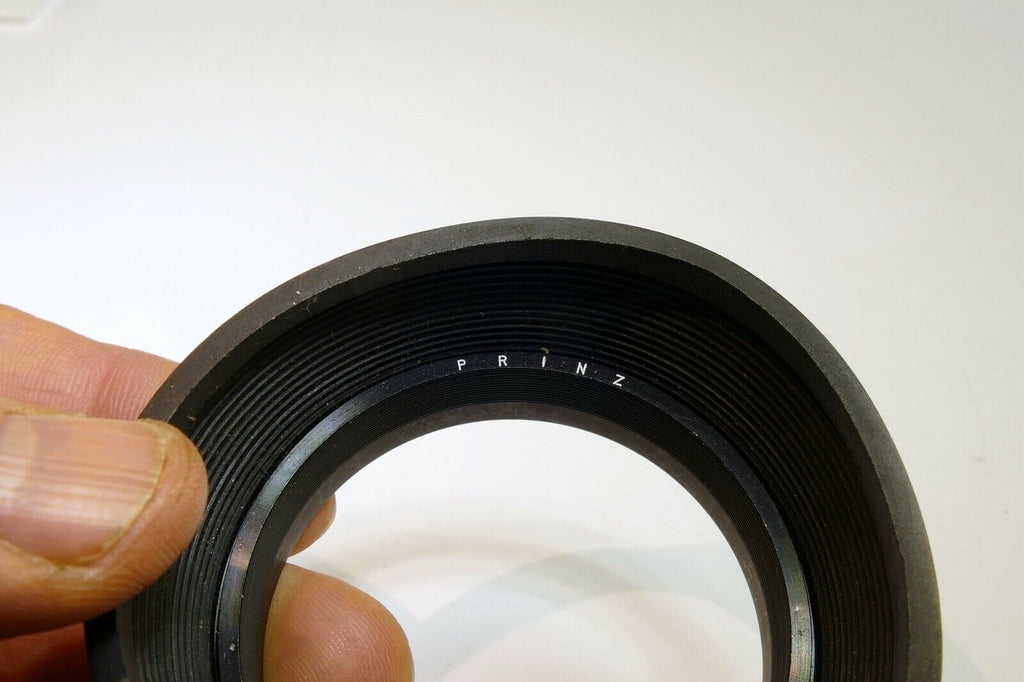 PRINZ 55mm Rubber Rigid Lens Hood Shade for normal 50mm f1.7 f1.8 lenses