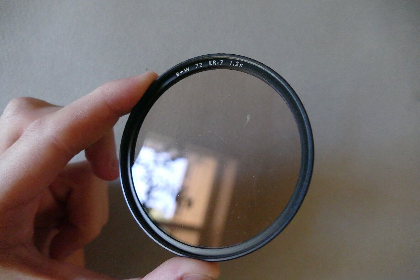 B+W 72mm F-Pro KR-3 1,2 x Filter Germany warming sky