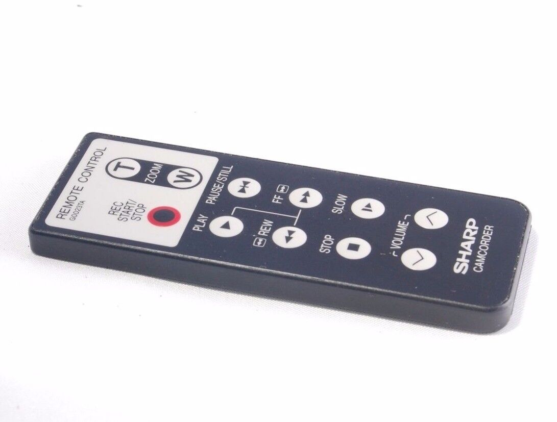 Sharp G0023TA Camcorder Remote Control 6102035 used genuine