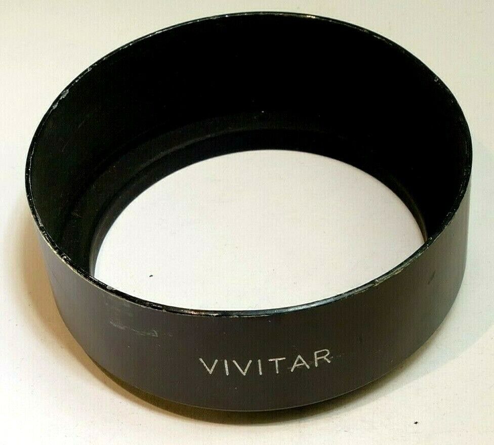 Vivitar 55mm Metal Lens Hood Shade screw in Telephoto 20cm 13.5cm
