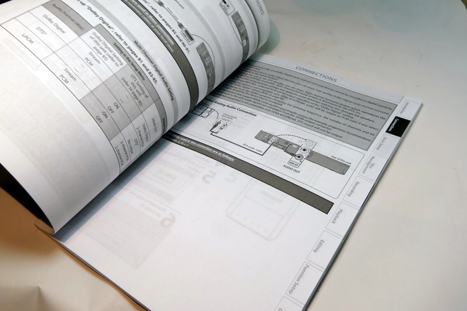 Manual Instruction Guide for Toshiba DVD Video recorder DR430KU