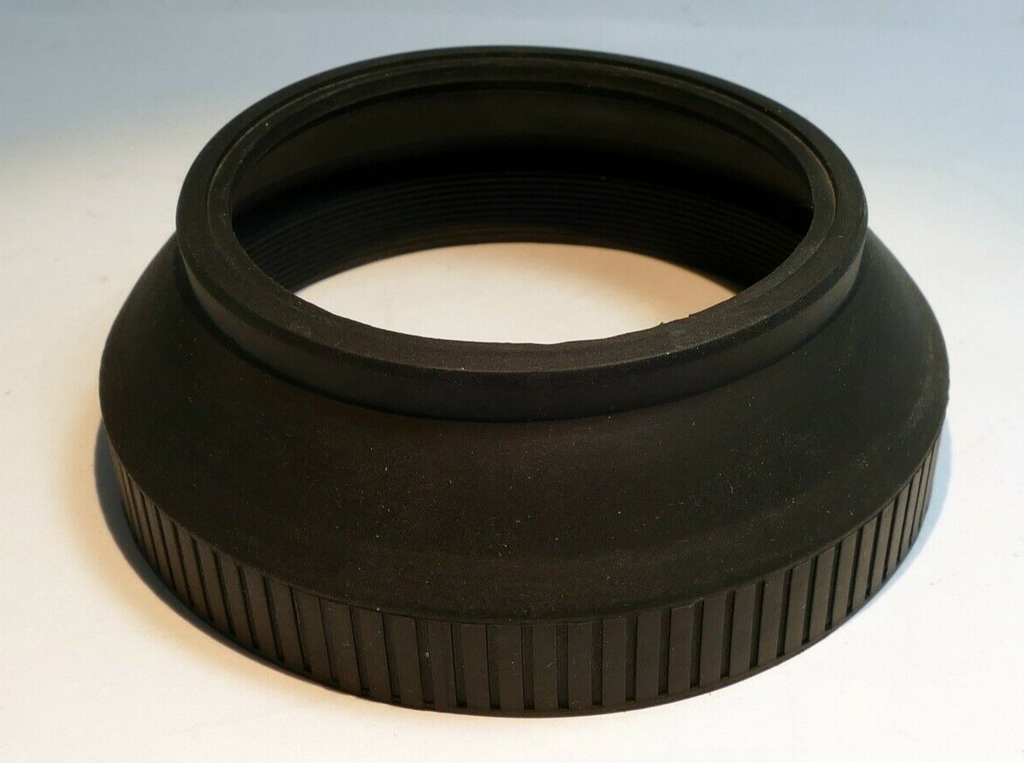 Slip on type Rubber Hood shade for  62mm rim ( parts missing metal ring)