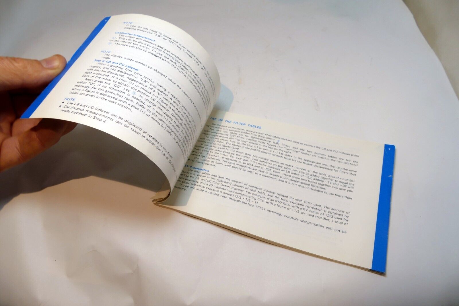 Minolta Color meter II Owner's manual  Instruction Guide E English Fr ES Gr