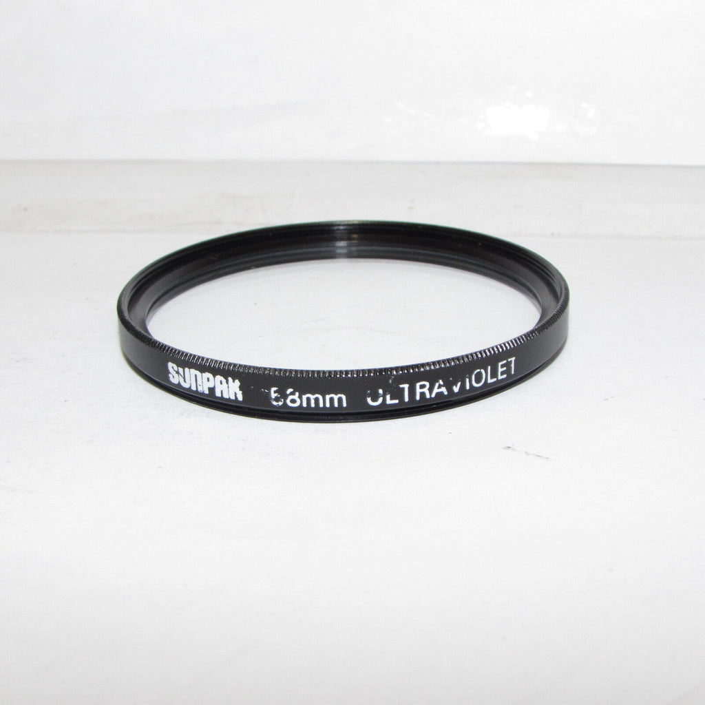 Genuine Sunpak Ultraviolet Ray 58mm Lens Filter Made in Japan O30215